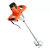 Миксер электрический двуручный ЕРМАК ЭМД-1200, 1200 Вт, М14, 0-580/0-900 об/мин, 72Нм, венчик 693-022