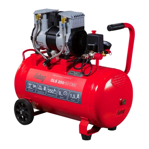 Компрессор безмасляный малошумный FUBAG OLS 250/50 CM2 646072 фото 3 Компрессор безмасляный малошумный FUBAG OLS 250/50 CM2 646072 фото 3