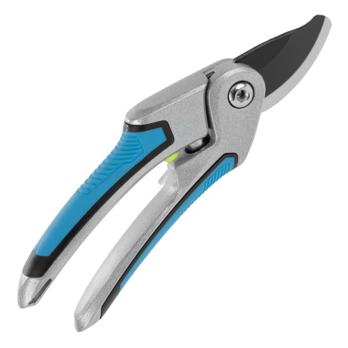 Секатор прямого реза, 215 мм, регулировка захвата, трехкомпонентные рукоятки, LUXE Palisad фото 2