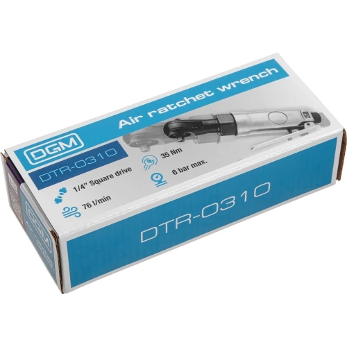 Пневмогайковерт-трещотка DGM 1/4 DTR-0310 DG4011-6 фото 8