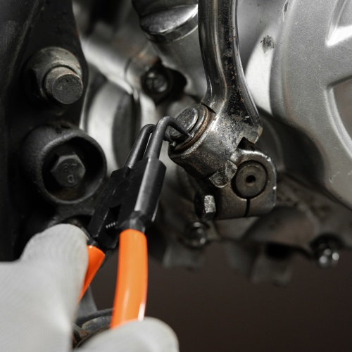 Съемник, 150 мм, для внешних стопорных колец, изогнутые губки (разжим) Sparta фото 8