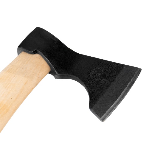 Топор, кованный, в сборе, 800/1060 г, деревянное топорище, 500 мм, охотничий, АО фото 4