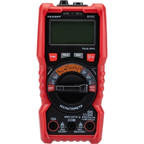Мультиметр портативный REXANT R113C 13-3112 фото 5