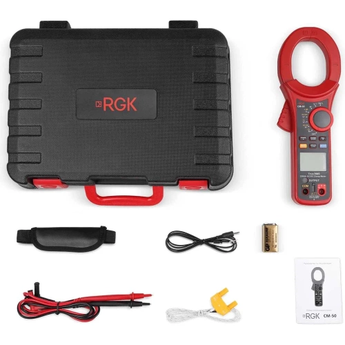 Токоизмерительные клещи RGK cm-50 755375 фото 8 Токоизмерительные клещи RGK cm-50 755375 фото 8