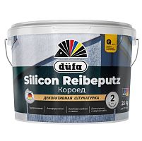 Штукатурка декоративная Dufa Silicon Reibeputz короед 2 мм 25 кг