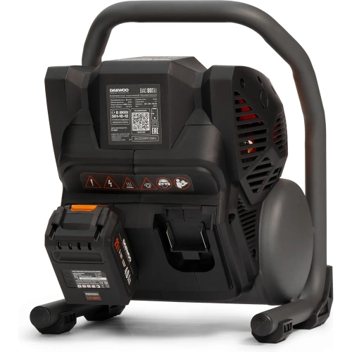 Компрессор аккумуляторный безмасляный DAEWOO DAC 80S Li SET фото 8