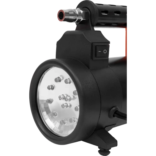 Автомобильный компрессор Gigant 12V, 35л. мин., LED фонарь, сумка GCA-35 фото 7