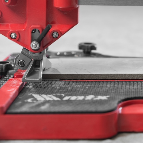 Плиткорез ручной монорельсовый 600 х 14 мм, ходовая каретка,9/4 рег. подшипников, литая станина// MTX фото 17