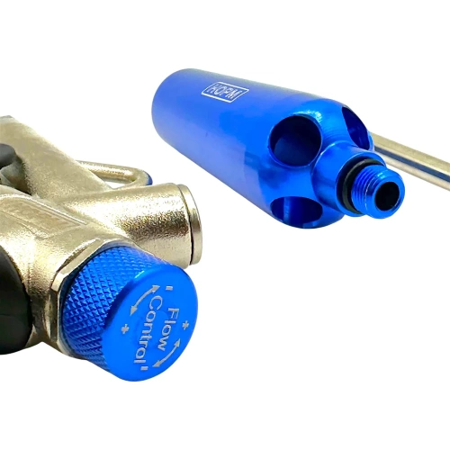 Продувочный пистолет с комплектом сопел NORM металлический, (синий) TCP-AD-60M фото 5