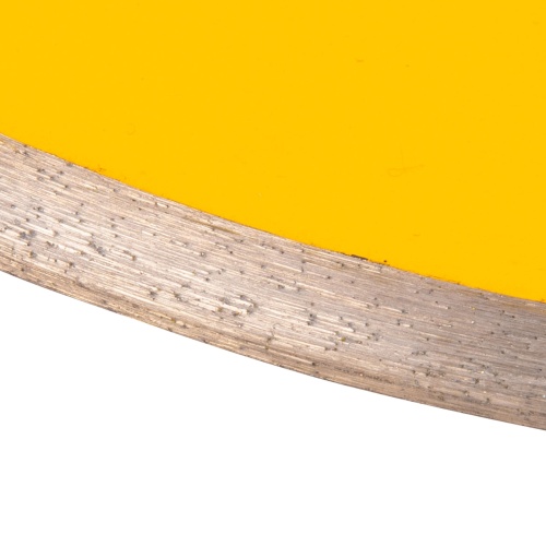 Диск алмазный сплошной, супертонкий, 300 х 25,4 мм, горячее прессование, мокрое резание Denzel фото 3