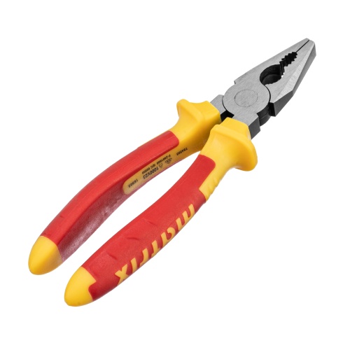 Плоскогубцы комбинированные Insulated, 200 мм, двухкомпонентные рукоятки Matrix Professional фото 2