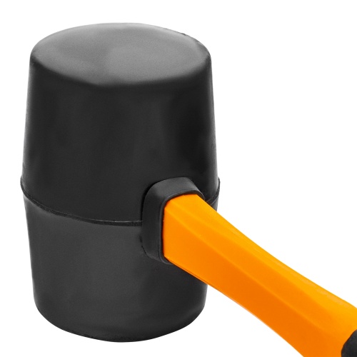 Киянка резиновая, 680 г, черная резина, фибергласовая рукоятка Sparta фото 3 Киянка резиновая, 680 г, черная резина, фибергласовая рукоятка Sparta фото 3