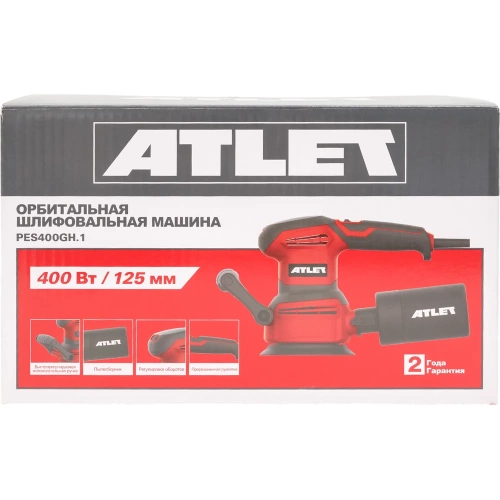 Орбитальная шлифовальная машина ATLET PES400GH.1 фото 11 Орбитальная шлифовальная машина ATLET PES400GH.1 фото 11