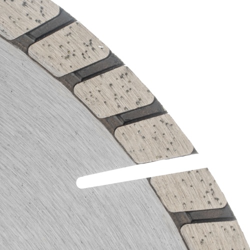 Диск алмазный, 230 х 22.2 мм, турбо-сегментный, сухая резка Gross фото 4