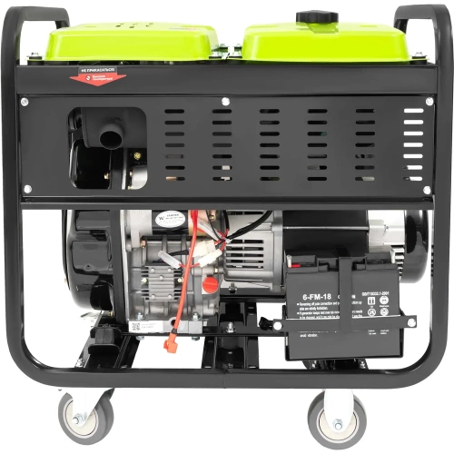 Дизельный генератор Grizzly Dual Power GEDG-7500-3DA фото 8