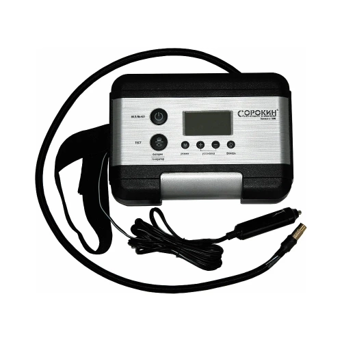 Автомобильный цифровой компрессор СОРОКИН 12В, 180Вт 13.68 фото 3 Автомобильный цифровой компрессор СОРОКИН 12В, 180Вт 13.68 фото 3