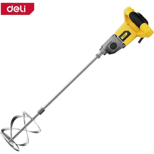 Миксер строительный электрический DELI 1400Вт DC176 (2 передачи, 6 скоростей, 0/480, 0-800 об/мин) 172413 фото 7