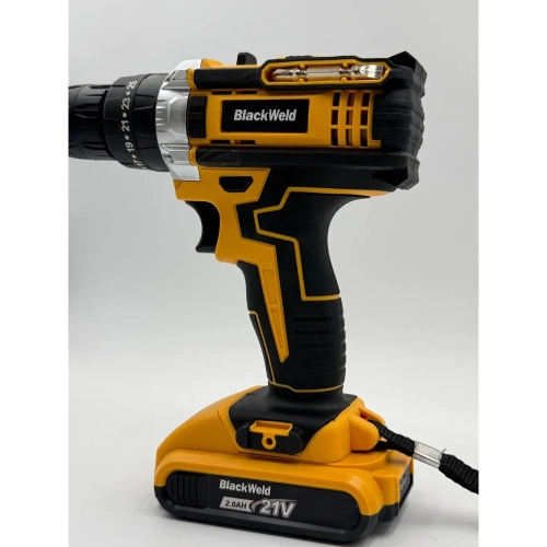 Дрель-шуруповерт аккумуляторная BlackWeld DZ04-2Y 21V 2.0Ah 150156 фото 10 Дрель-шуруповерт аккумуляторная BlackWeld DZ04-2Y 21V 2.0Ah 150156 фото 10