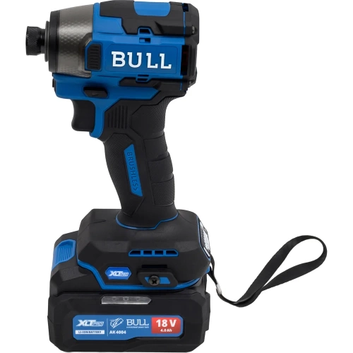 Аккумуляторный ударный гайковерт/винтоверт BULL CID 2218 Xcase, XLTpro, SET, бесщеточный, 18 В, 220 Н*м, 2x4 А*ч 1329954 фото 3 Аккумуляторный ударный гайковерт/винтоверт BULL CID 2218 Xcase, XLTpro, SET, бесщеточный, 18 В, 220 Н*м, 2x4 А*ч 1329954 фото 3