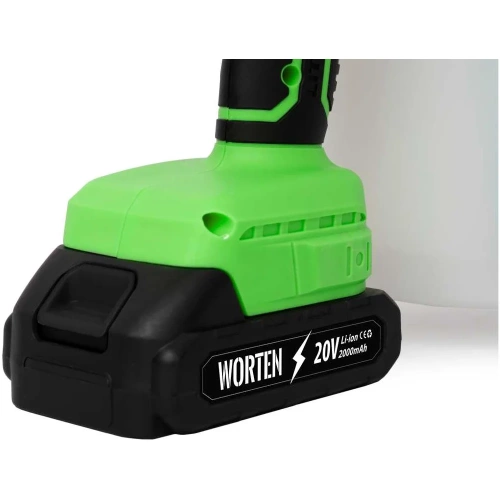 Аккумуляторный краскопульт, WORTEN 1х2 Ач, 120W 0,8л КА-90000336 фото 8