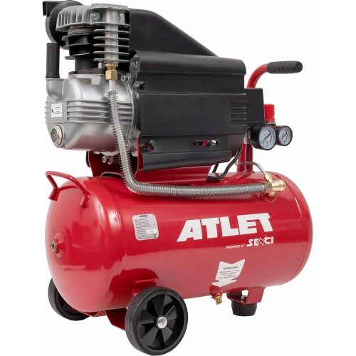 Поршневой масляный компрессор (24 л, 8 бар, 185 л/мин) ATLET SC-D24L фото 3