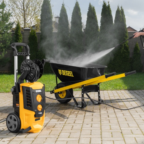 Моечная машина высокого давления R-180D, 2200 Вт, 180 бар, 380 л/ч, с барабаном Denzel фото 27 Моечная машина высокого давления R-180D, 2200 Вт, 180 бар, 380 л/ч, с барабаном Denzel фото 27