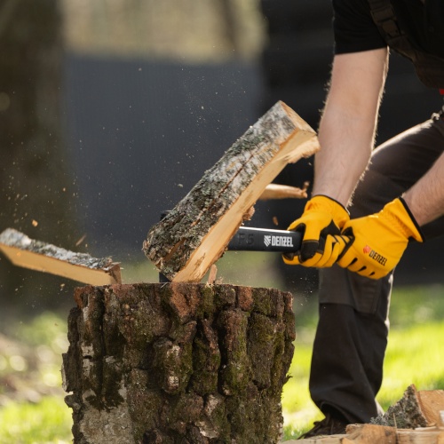 Топор-колун, F5, 1100 гр, двухкомпонентная рукоятка, 500 мм// Denzel фото 13 Топор-колун, F5, 1100 гр, двухкомпонентная рукоятка, 500 мм// Denzel фото 13