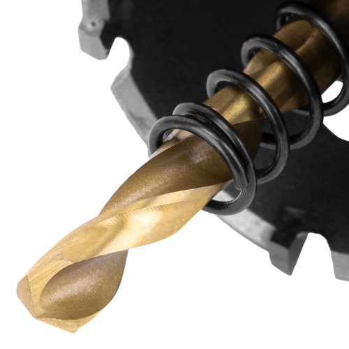 Коронка по металлу твердосплавная, 38 мм Denzel фото 6