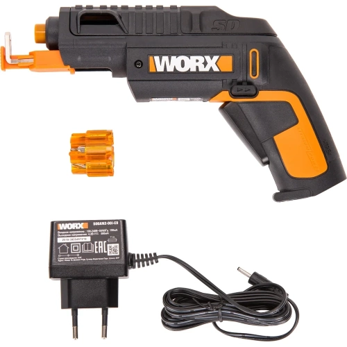 Аккумуляторная отвертка с набором бит WORX WX255 SD Slide Driver WX255 фото 4 Аккумуляторная отвертка с набором бит WORX WX255 SD Slide Driver WX255 фото 4