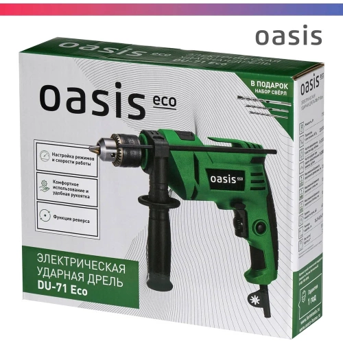 Электрическая ударная дрель OASIS DU-71 Eco фото 9 Электрическая ударная дрель OASIS DU-71 Eco фото 9