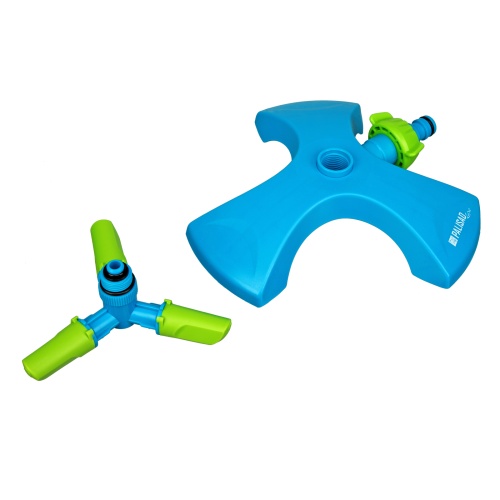 Разбрызгиватель вращающийся, 3 лопасти, утяжеленная база, LUXE Palisad фото 6