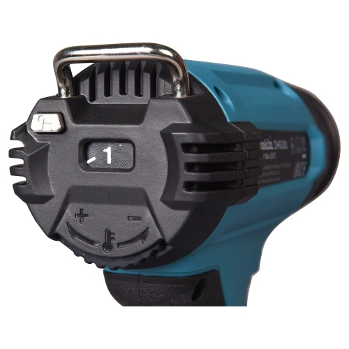 Аккумуляторный тепловой пистолет-фен Makita LXT 18В, 550 град, 2 скорости,6 режимов, кейс MakPac ,насадки 5.0Ач х1,з/у DHG181RT1J фото 10 Аккумуляторный тепловой пистолет-фен Makita LXT 18В, 550 град, 2 скорости,6 режимов, кейс MakPac ,насадки 5.0Ач х1,з/у DHG181RT1J фото 10