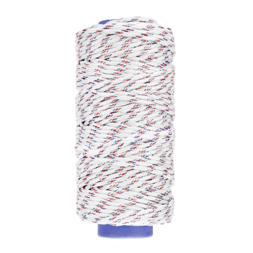 Фал плетеный полипропиленовый с сердечником, 6 мм, L100 м, 16-прядный, Сибртех фото 2