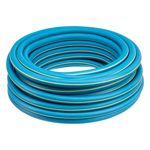 Шланг поливочный армированный 3 слойный ТЭП 1/2'', 20 м, лазурный Palisad фото 2