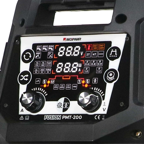 Сварочный полуавтомат DECAPOWER FUSION PMT-200 PMT200 фото 3