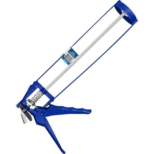 Пистолет для герметика vertextools, 225 мм, скелет 2 мм 9017-03 фото 3