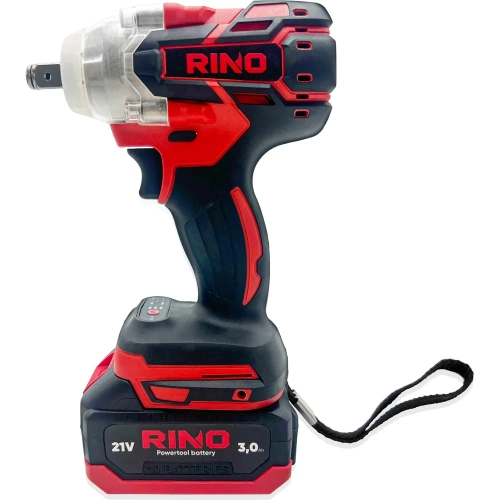 Гайковерт аккумуляторный бесщеточный RINO 320 Нм, 21В, АКБ3.0Ач WR1-2 фото 3 Гайковерт аккумуляторный бесщеточный RINO 320 Нм, 21В, АКБ3.0Ач WR1-2 фото 3