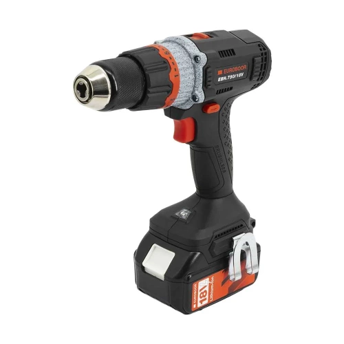 Дрель с кейсом и зарядкой EUROBOOR EBH.750/18V Set