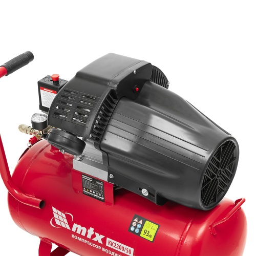 Компрессор воздушный КК-2200/50, 2,2 кВт, 350 л/мин, 50 л, прямой привод, масляный MTX фото 18 Компрессор воздушный КК-2200/50, 2,2 кВт, 350 л/мин, 50 л, прямой привод, масляный MTX фото 18