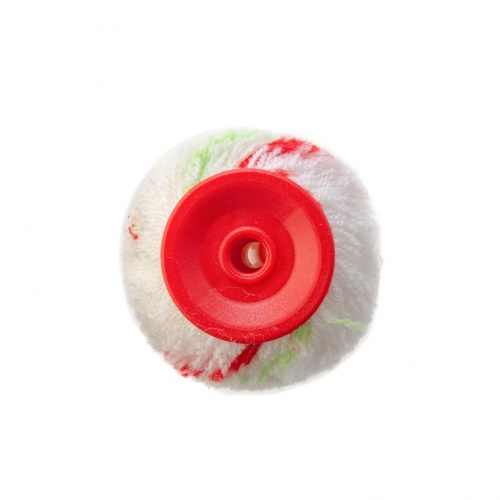 Валик сменный "Эмали" , 180 мм, ворс 12 мм, D - 36 мм, D ручки - 6 мм, полиамид, полиакрил Сибртех фото 3