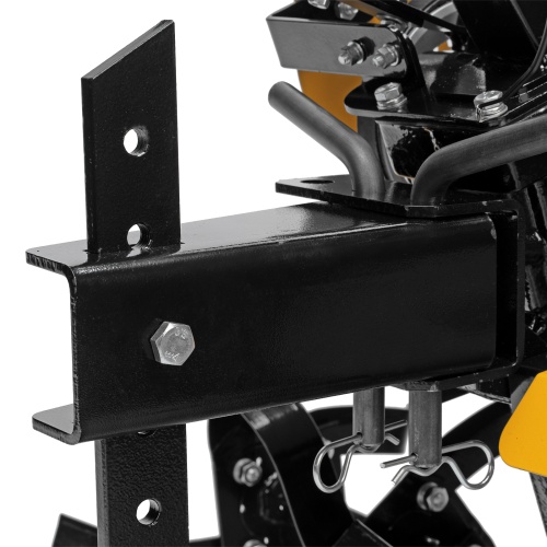 Мотоблок DPT-270SB, 7 л.с., ремен.сцеп, фрез 3х4, ШОМ, без колес, передачи 2В/1Н Denzel фото 15