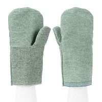 Рукавицы брезентовые огнеупорные, 1 размер Сибртех