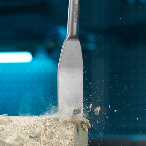 Зубило плоское, изогнутое 40 x 260мм, CrMo, SDS PLUS Gross фото 10 Зубило плоское, изогнутое 40 x 260мм, CrMo, SDS PLUS Gross фото 10