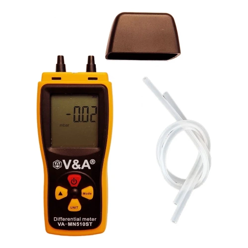 Манометр дифференциальный с поверкой V&A VA-MN510ST фото 4