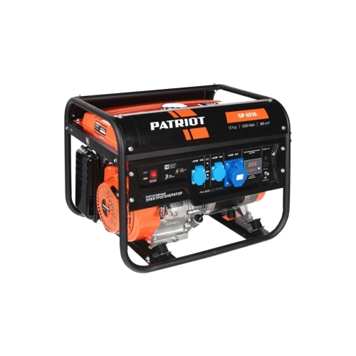 Бензиновый генератор Patriot GP 6510 474101565 Бензиновый генератор Patriot GP 6510 474101565
