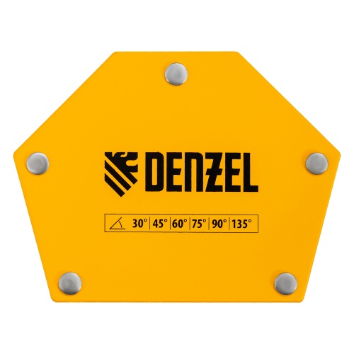 Фиксатор магнитный для сварочных работ усилие 50 LB, 30х45х60х75х90х135 град. Denzel фото 2