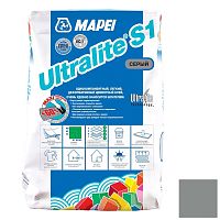 Клей для плитки и камня Mapei Ultralite S1 серый 15 кг