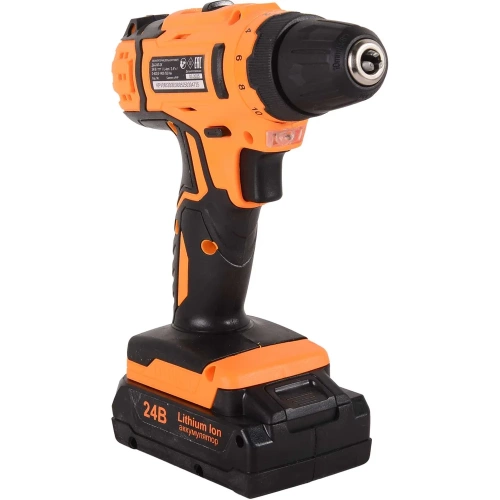 Аккумуляторная дрель-шуруповерт Вихрь ДА-24Л-2к 72/14/18 фото 5 Аккумуляторная дрель-шуруповерт Вихрь ДА-24Л-2к 72/14/18 фото 5