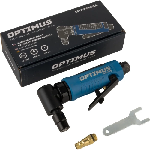 Пневматическая угловая бормашина Optimus 15000 об/мин OPT-PG650A фото 10