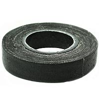 Изолента хлопчатобумажная прорезиненная Biber 92012 черная 200 гр